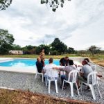 Inversionistas disfrutando